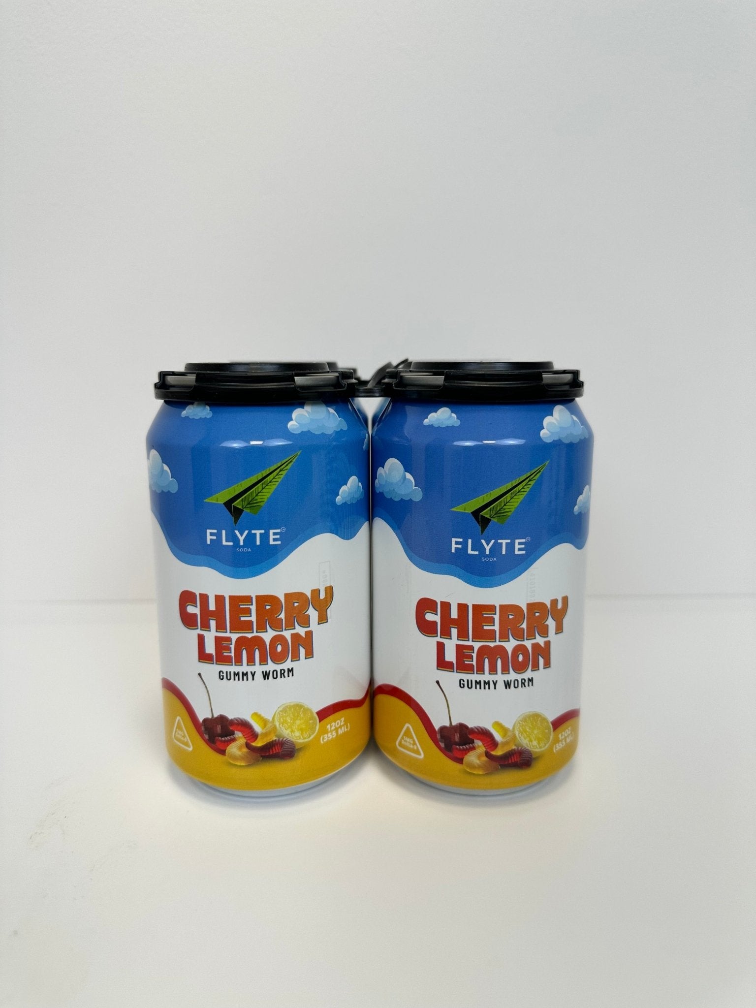 Cherry Lemon Gummy Worm 5mg 4pk - Point City Brewing Company