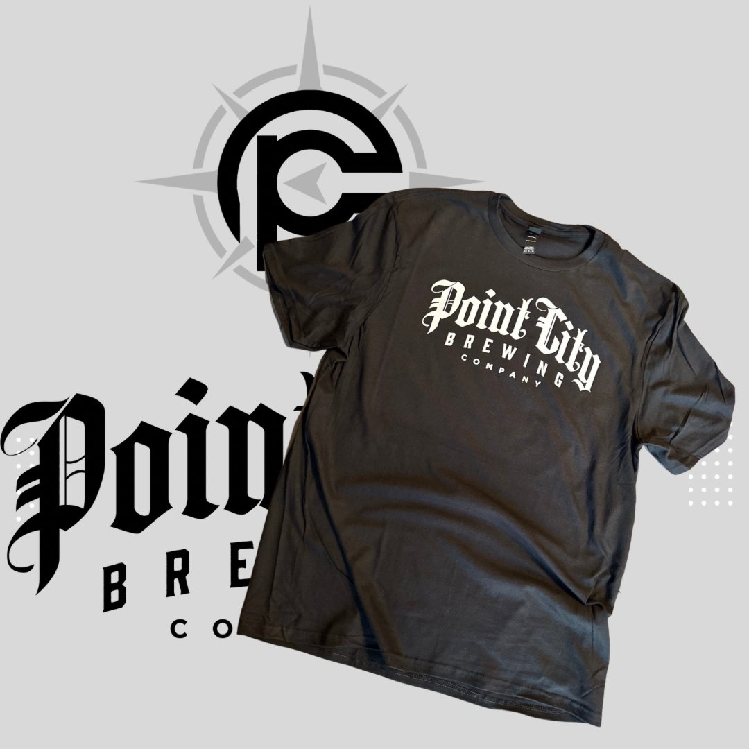 Point City Word Mark Tee - Point City Brewing Company