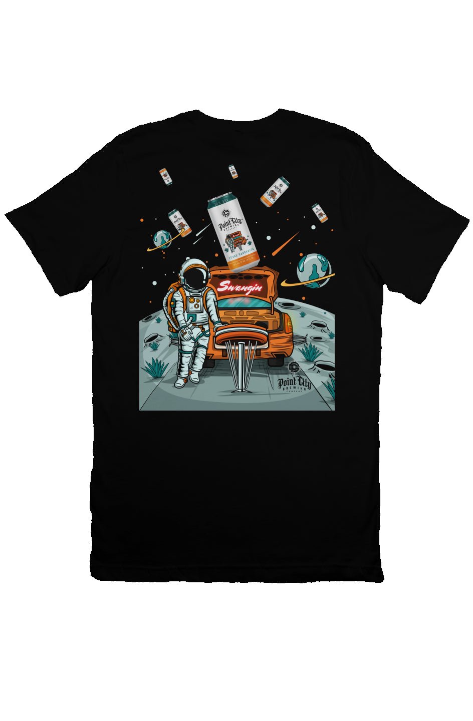 Swangin’ Texas Margarita T Shirt - Point City Brewing Company