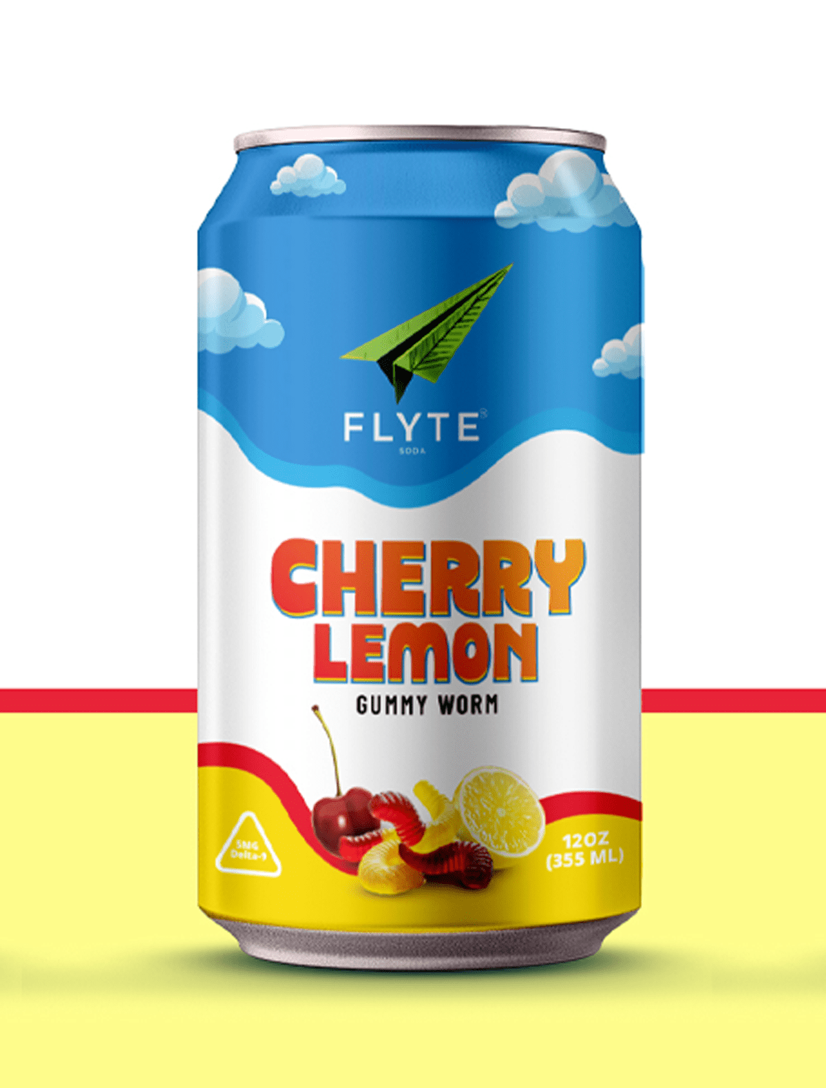 Cherry Lemon Gummy Worm 4pk - Point City Brewing Company