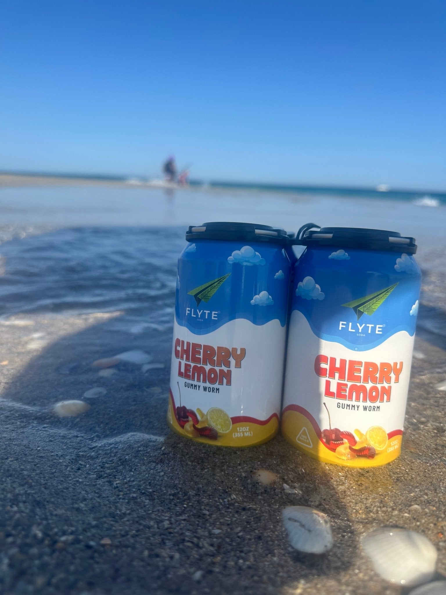 Cherry Lemon Gummy Worm 5mg 4pk - Point City Brewing Company