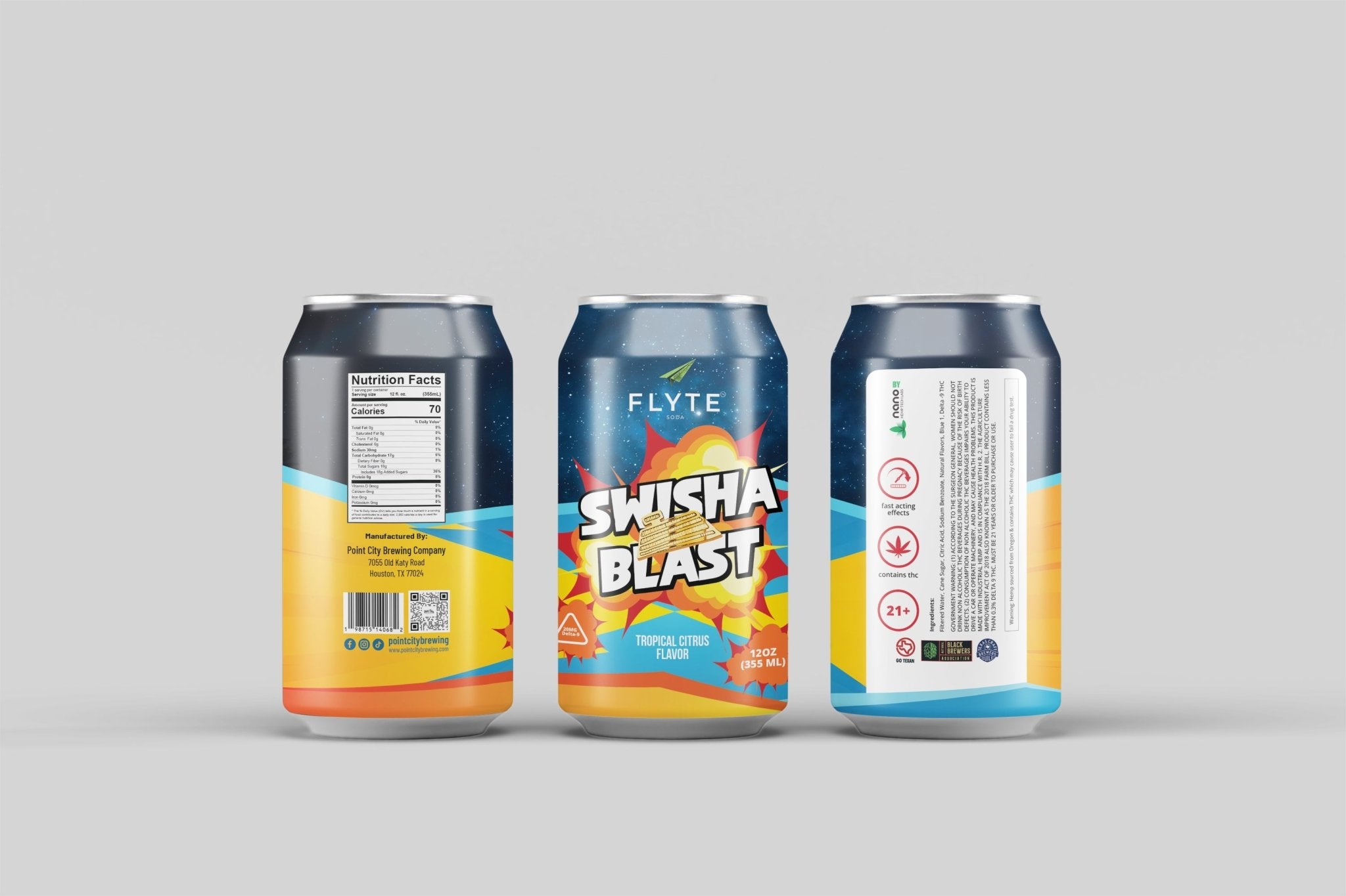 Swisha Blast 20mg 4pk - Point City Brewing Company